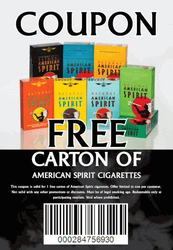 American Spirit 1 Carton
