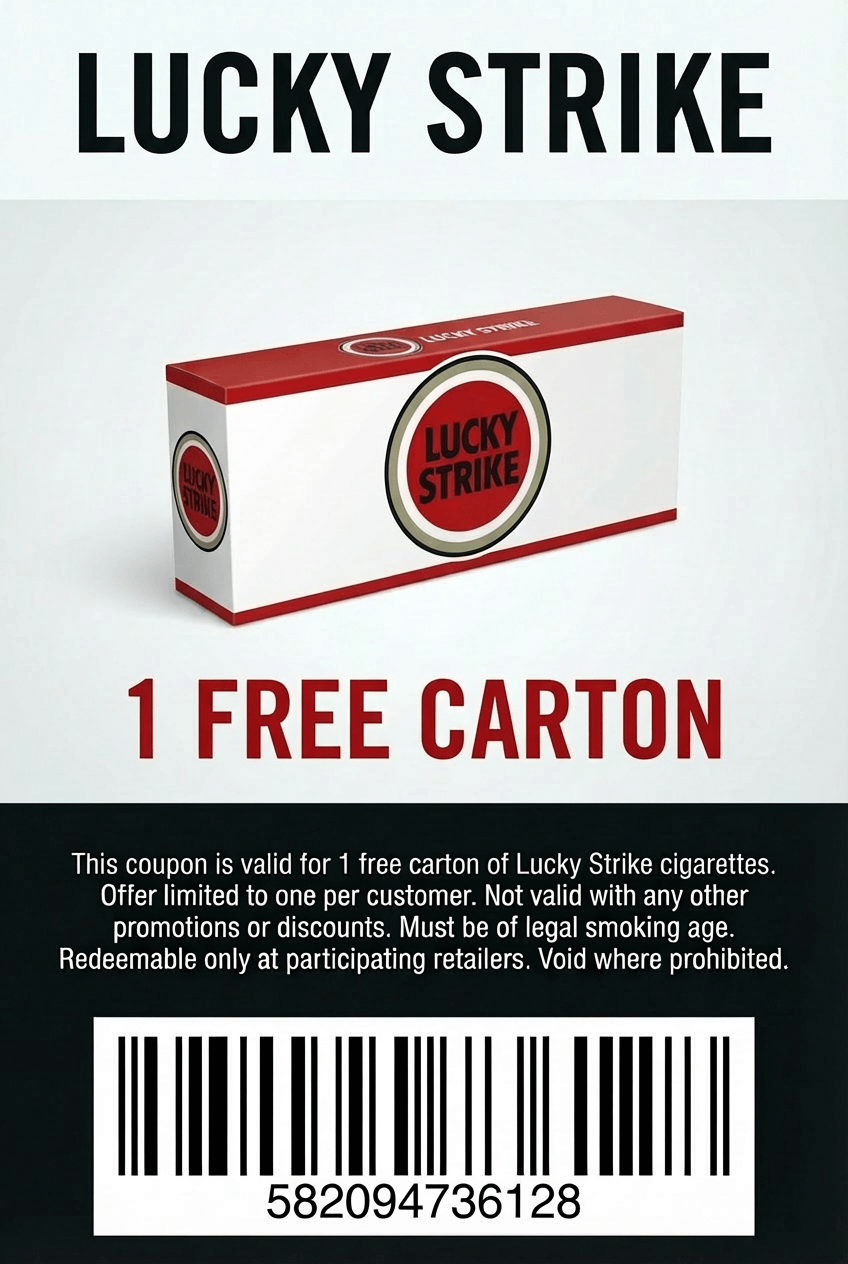 Lucky Strike 1 Carton